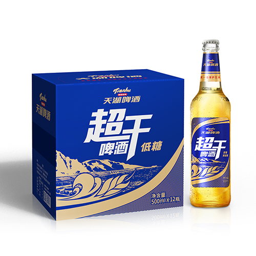 天湖超干啤酒包裝設(shè)計